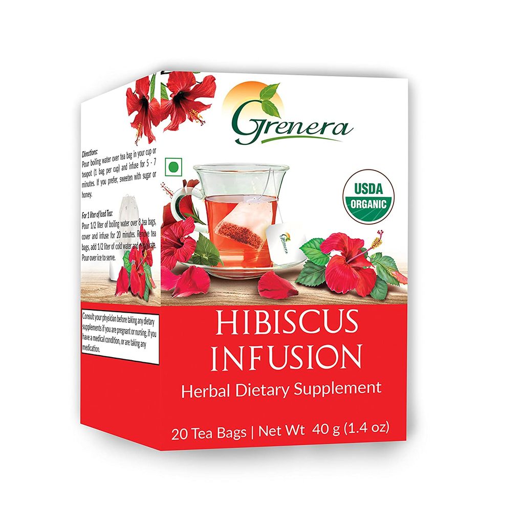 Organic Hibiscus Infusion Tea - 25 Bags