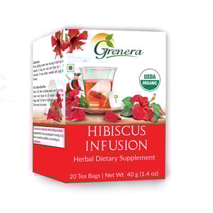 Organic Hibiscus Infusion Tea - 25 Bags
