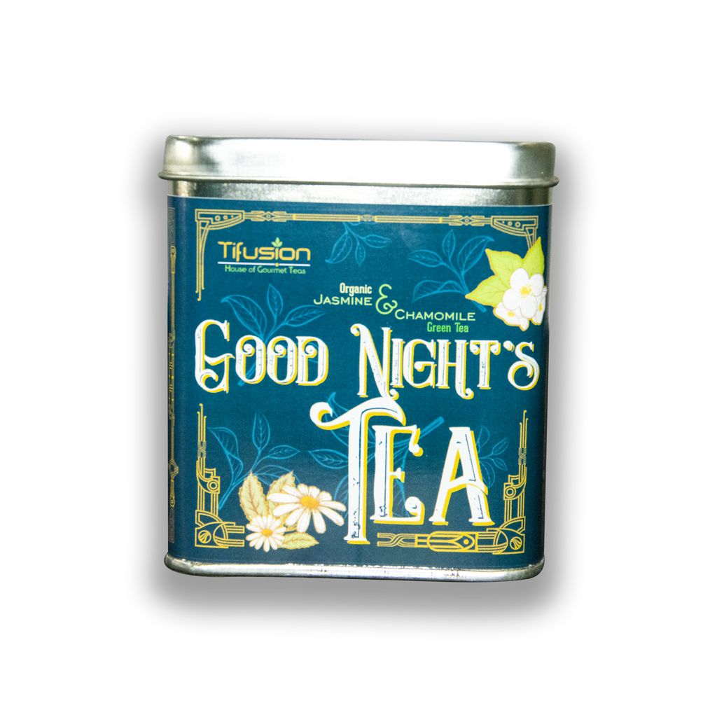 Organic Jasmine & Chamomile Green Tea (Good Night Tea)