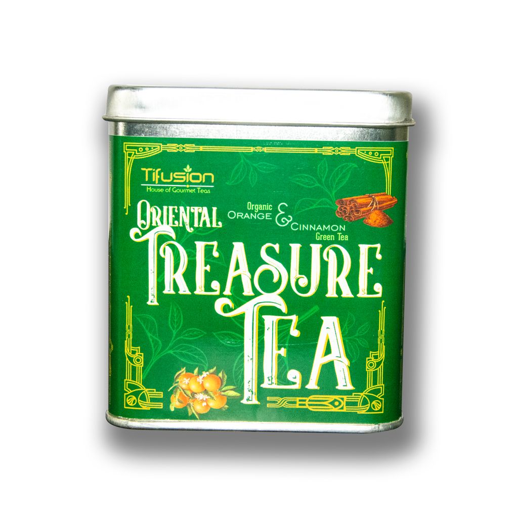 Organic Orange & Cinnamon Green Tea (Oriental Treasure)