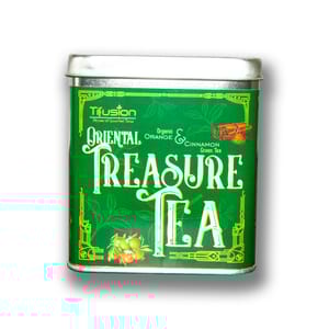 Organic Orange & Cinnamon Green Tea (Oriental Treasure)