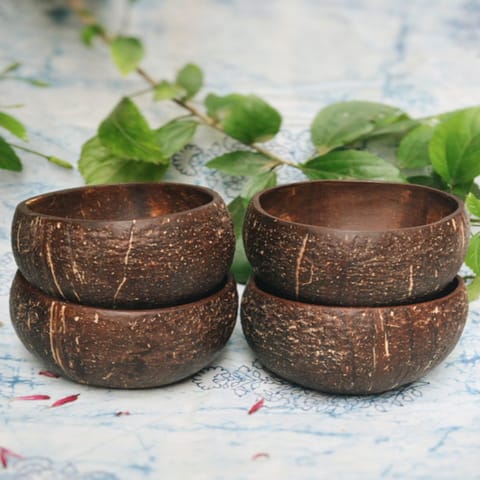 Coconut Bowl - Pack of 4