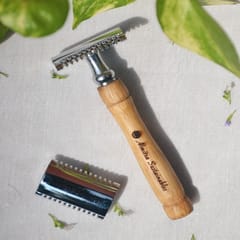 Reusable Bamboo Safety Razor (Double Edged)