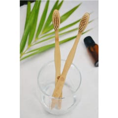 Bamboo Bristle Toothbrush (Pack of 2)