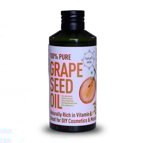 Cold Pressed Grape Seed Oil - 120 ml