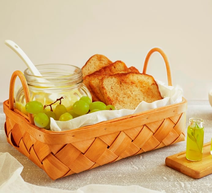 Rattan Picnic Basket