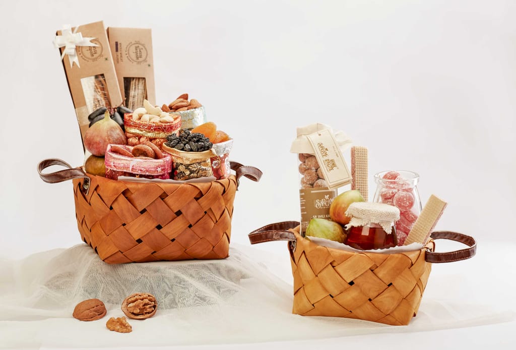 Rattan Storage Baskets with Handles