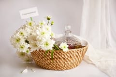 Rattan Organizer Basket