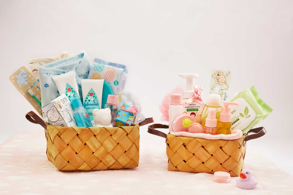 Rattan Storage Baskets for Vanity