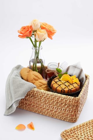 Serve with Love- Rattan Box