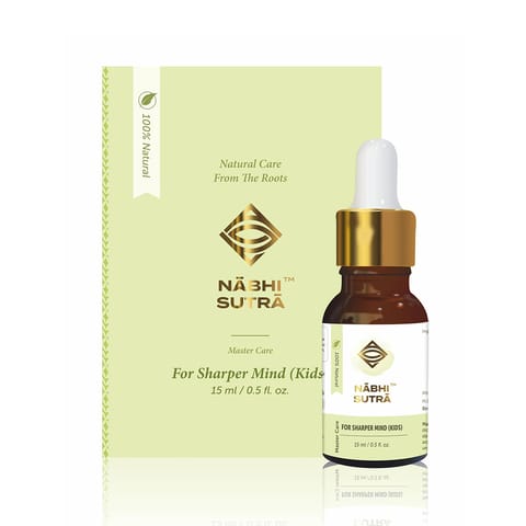 Brain Development Belly Button Oil for Kids, 15 ml