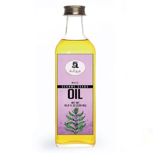 Cold Pressed White Sesame Oil (Glass)