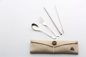 Beige Cutlery