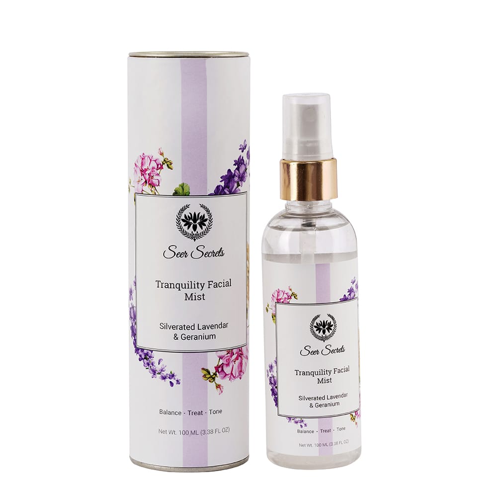 Silverated Lavender & Geranium Tranquility Facial Mist - 100 ml