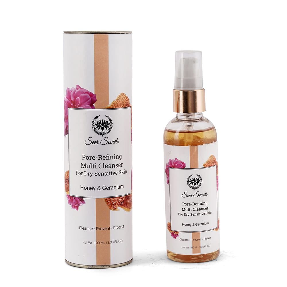 Honey & Geranium Pore Refining Multi Cleanser - 100 ml