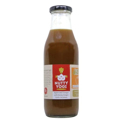 Apple Cider Vinegar with Honey Ginger Garlic & Lemon (with mother) 500 ml