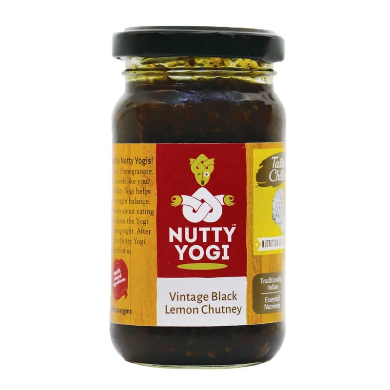 Vintage Black Lemon Chutney 200 gms