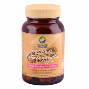 Ashwagandha W+ 90 Capsules Bottle