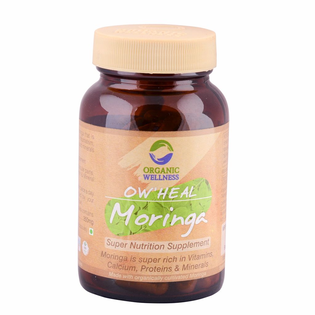 Moringa 90 Capsules Bottle