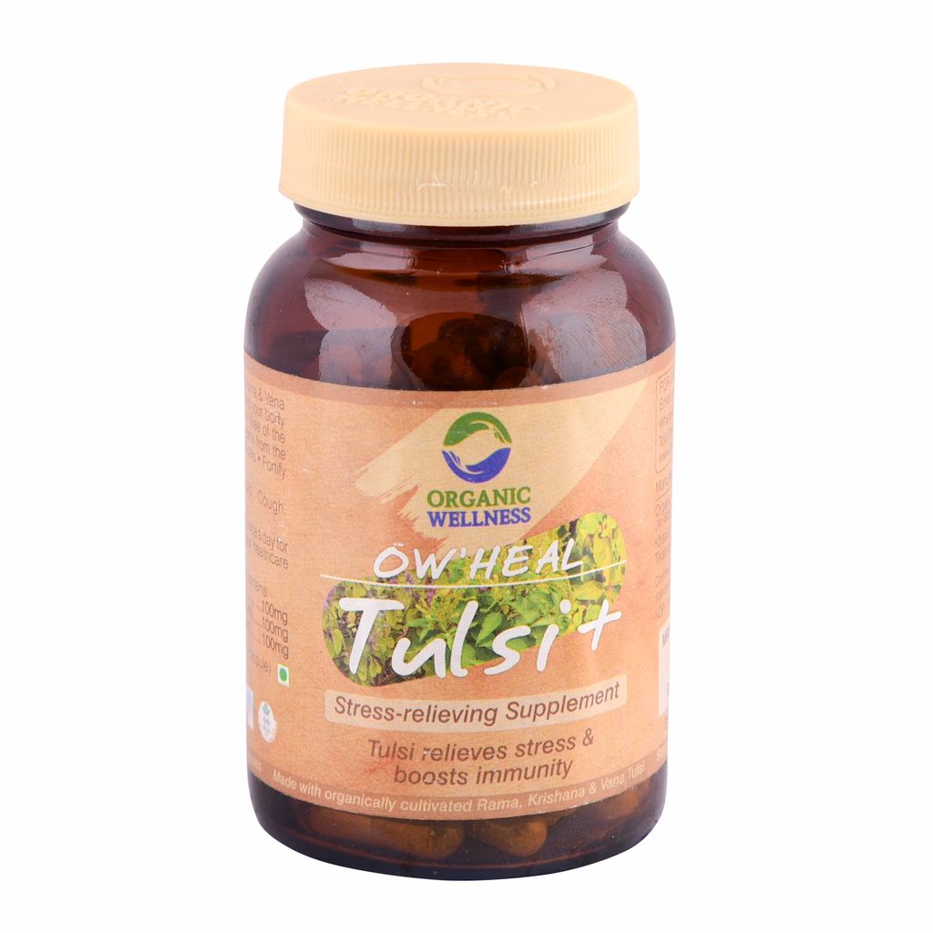 Tulsi + 90 Capsules Bottle