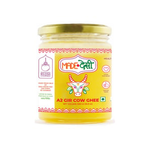 A2 Milk Desi Gir Cow Ghee (Glass Bottle)