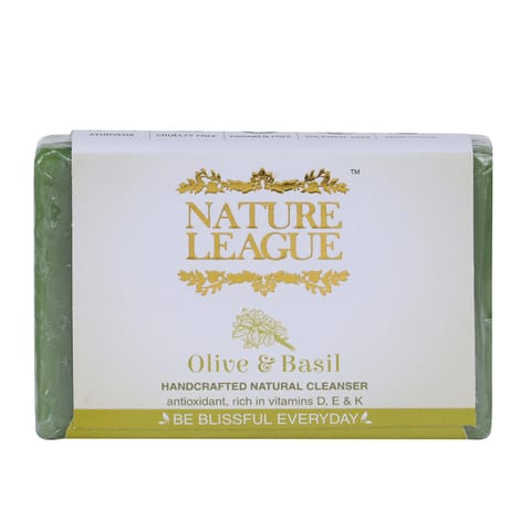 Olive & Basil Handcrafted Soap 100 gms