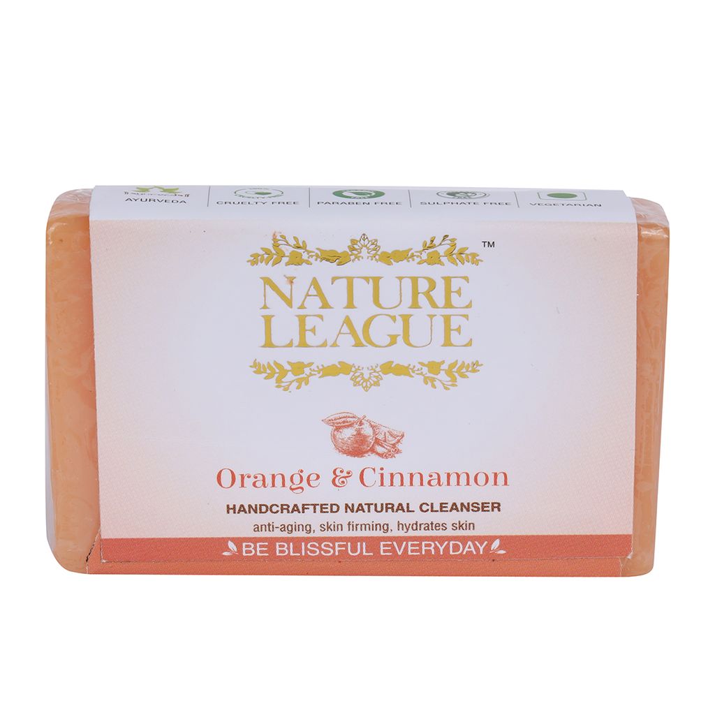 Orange & Cinnamon Handcrafted Soap 100 gms
