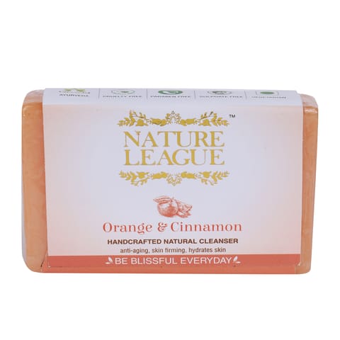 Orange & Cinnamon Handcrafted Soap 100 gms
