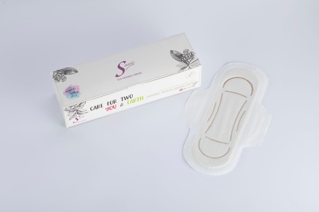 Saathi XL Banana Fiber Biodegradable Sanitary Pads