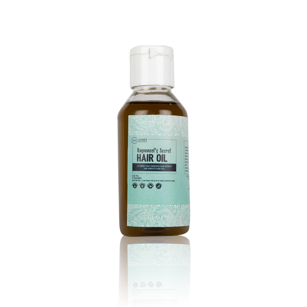 Rapunzel Secret Hair Oil with 18 Herbs - 100gm