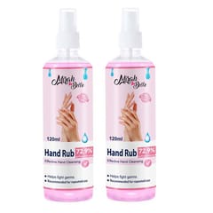 Hand Rub Sanitizer Spray (Pack of 2)