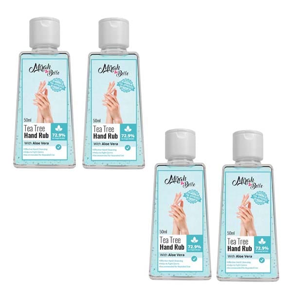 Tea Tree - Aloe Vera Hand Rub Sanitizer 50 ml