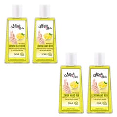 Lemon Hand Rub Sanitizer (With Vitamin E) 50 ml