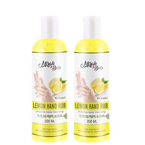 Lemon Hand Rub Sanitizer Spray (With Vitamin E) 200 ml