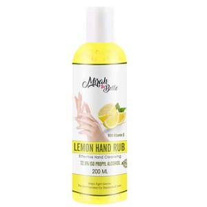 Lemon Hand Rub Sanitizer (With Vitamin E) 200 ml