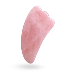 Rose Quartz Gua Sha Feather Shaped