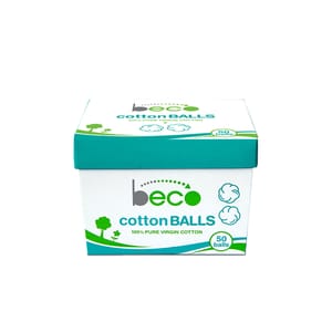 Eco-Friendly Cotton Balls - 50 Pcs (Pack of 5)