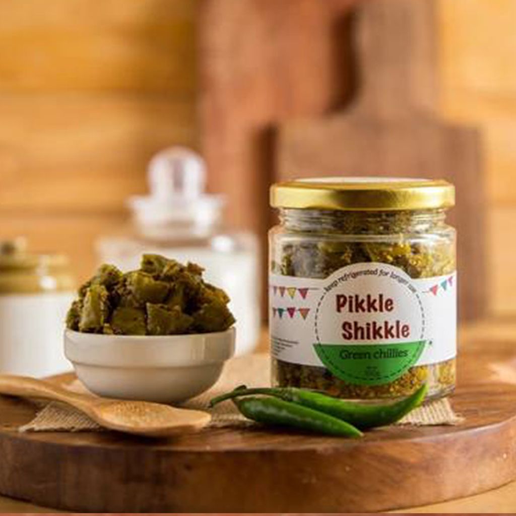 Green Chilly Pickle - 150 gms (Pack of 2)