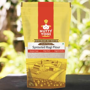 Sprouted Finger Millet Flour 500 gms (Pack of 2)