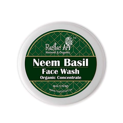 Neem Basil Face Wash Concentrate for Deep Cleansing