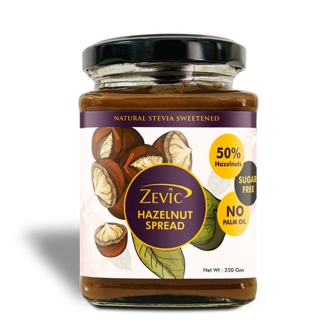 Sugar Free Belgian Keto Chocolate Hazelnut Spread - 250 gms