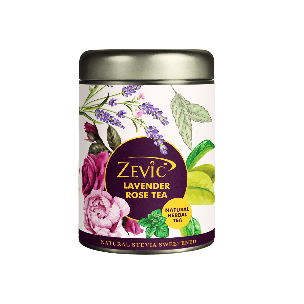 Lavender Rose Herbal Tea 50 gm - 25 Servings