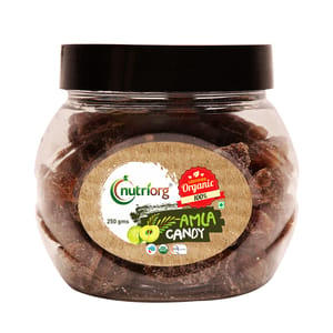 Certified Organic Amla Candy 250 gms (Pack of 2)