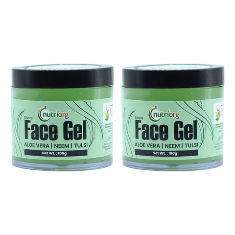 Aloevera Face Gel Neem & Tulsi (Pack of 2)