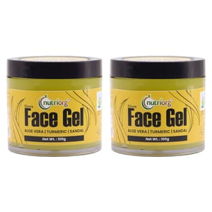 Aloevera Face Gel Sandal & Turmeric (Pack of 2)