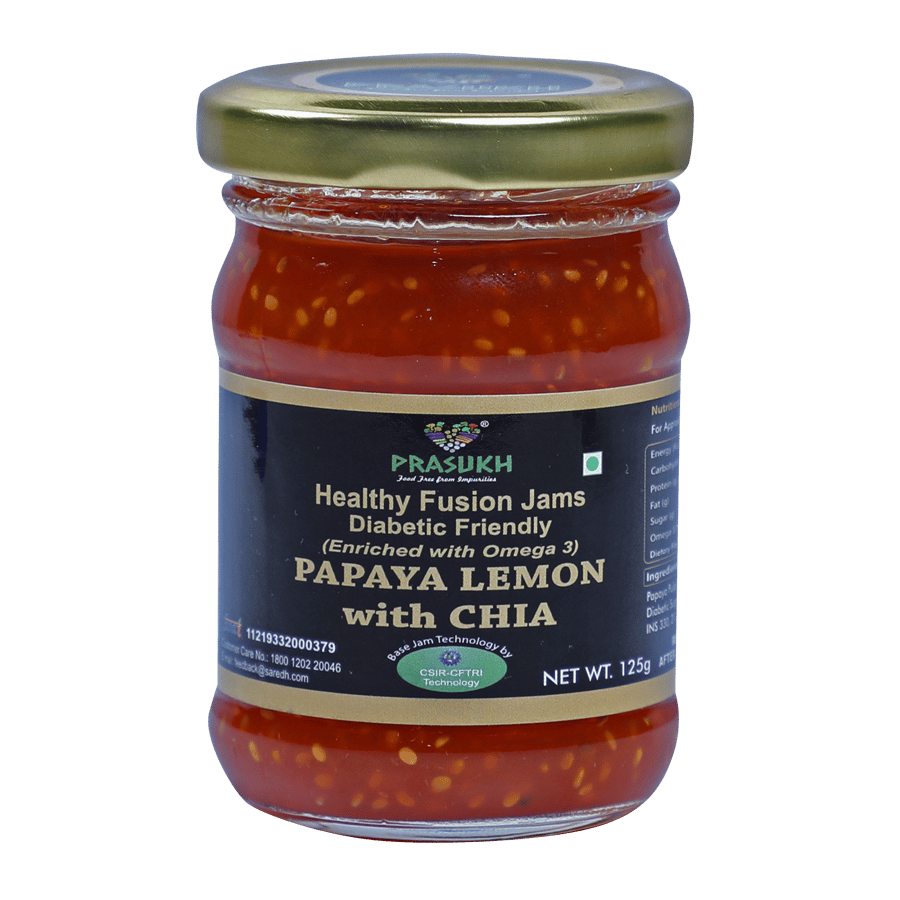 Papaya Lemon Dia Jam - 125 gms