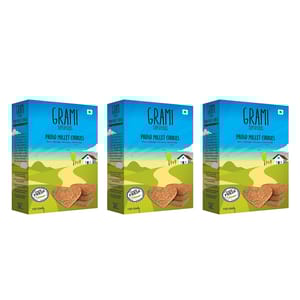 Proso Millet Cookies - 75 gms (Pack of 3)