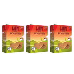 Spice Millet Cookies - 75 gms (Pack of 3)