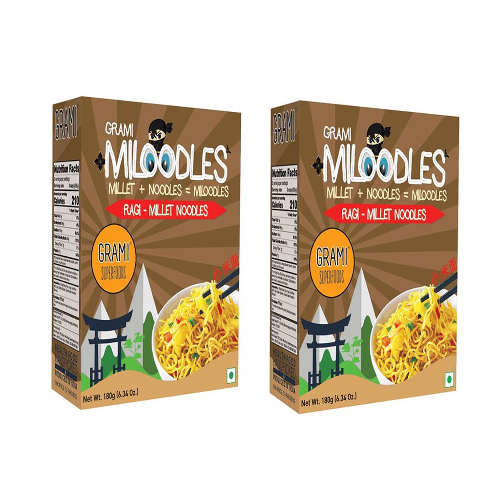 Ragi Millet Noodles - 180 gms (Pack of 2)