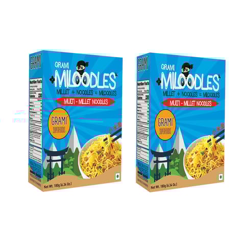 Multi Millet Noodles - 180 gms (Pack of 2)